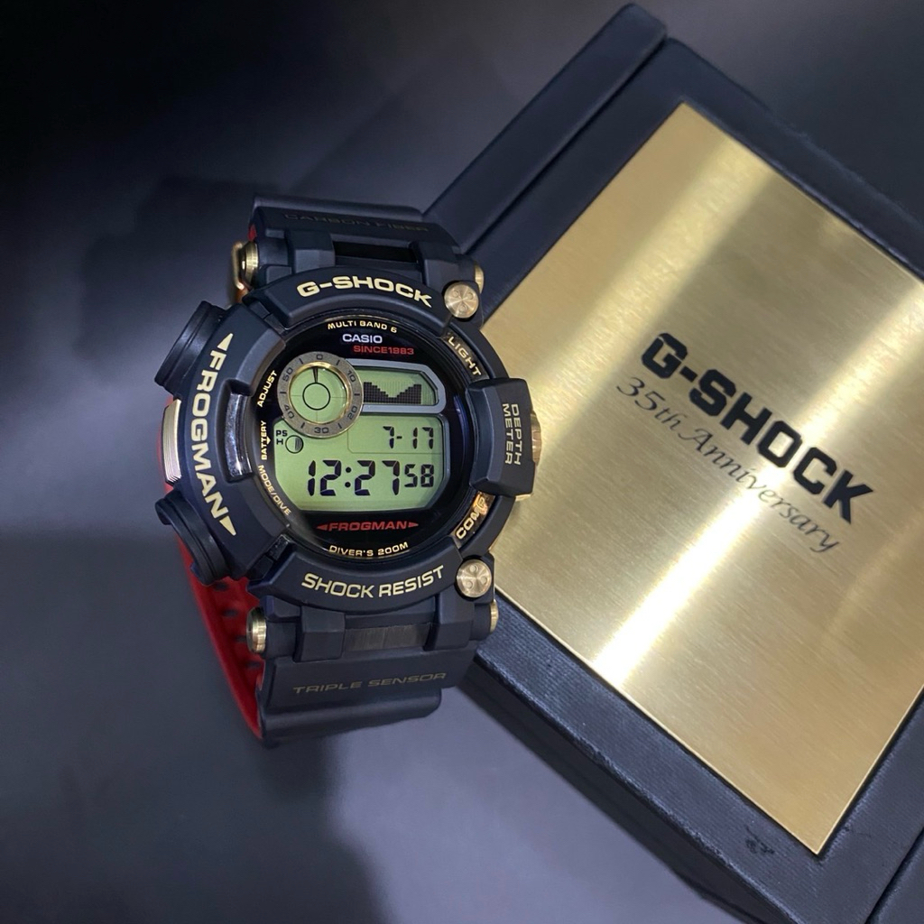CASIO G-SHOCK FROGMAN GWF-D1035B-1, GWF-D1035B-1DR, GWF-D1035B-1JR