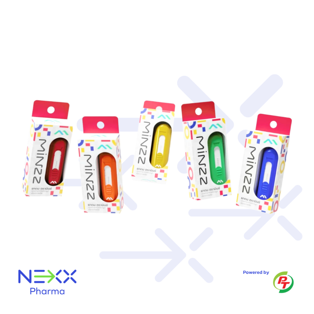 MINZZ Inhaler มินซ์ ยาดมชนิดพกพา ชนิดฝาปิด ขนาด 1 ml | Shopee Thailand