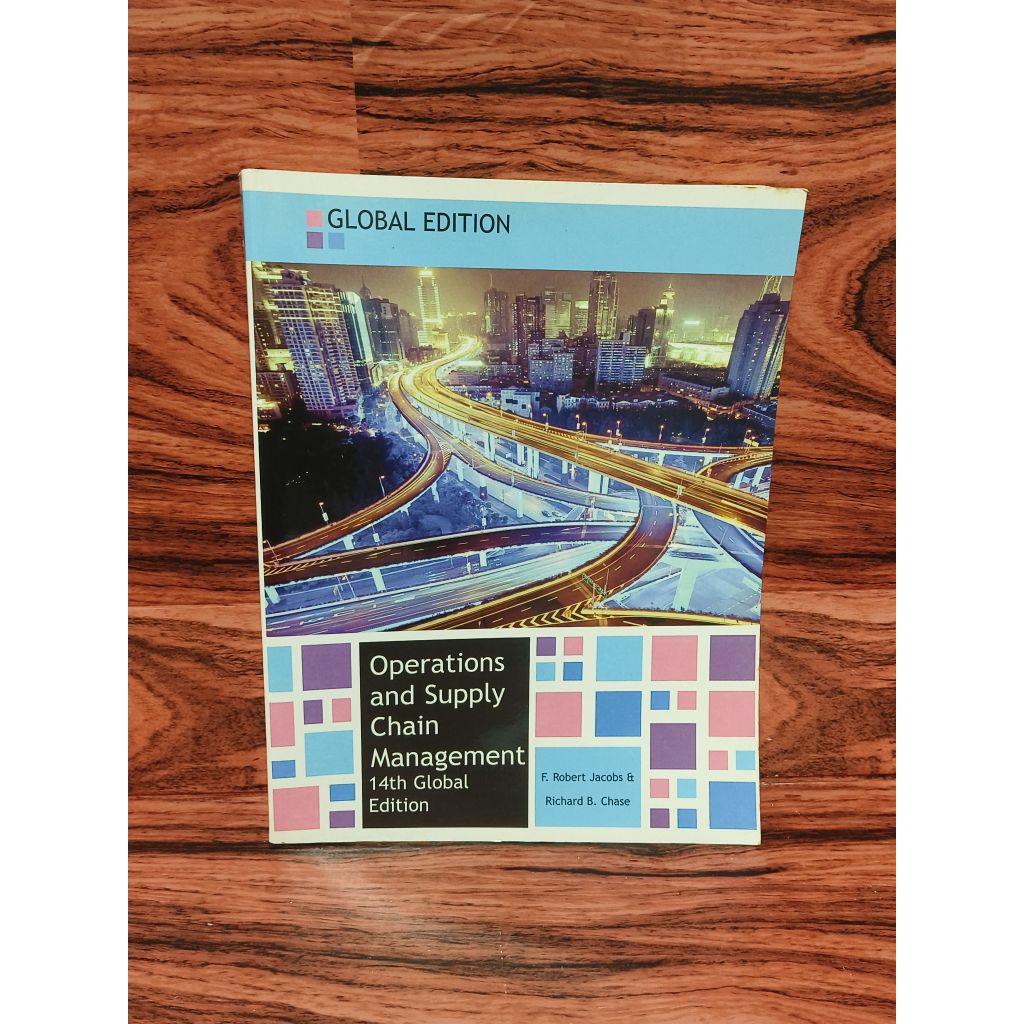 หนังสือภาษาอังกฤษOperations and Supply Chain Management 14th Global ...