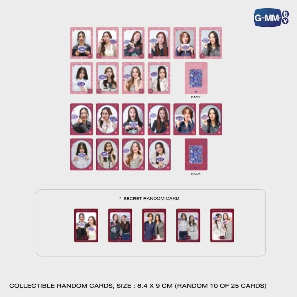 GMMTV GIRLS Random Card Too Cute To Spook / Mood Quest Collection