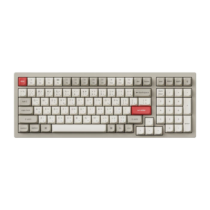 Keychron K4 Max Wireless Keyboard คีย์บอร์ดไร้สายขนาด 96% เสียงเงียบ สวิตช์เงียบ ประสิทธิภาพสูง