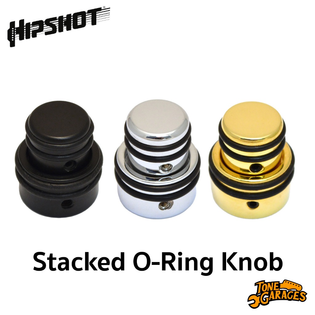 Hipshot Stacked O Ring Knob ปุ่มโวลุ่ม 2 ชั้น สำหรับเบส Made in USA ...