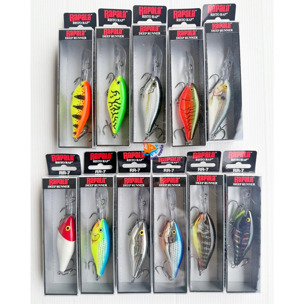 Leurre Rapala Risto Rap 9 Moutarde Chaude HM (RR9 Finlande Très Rare)