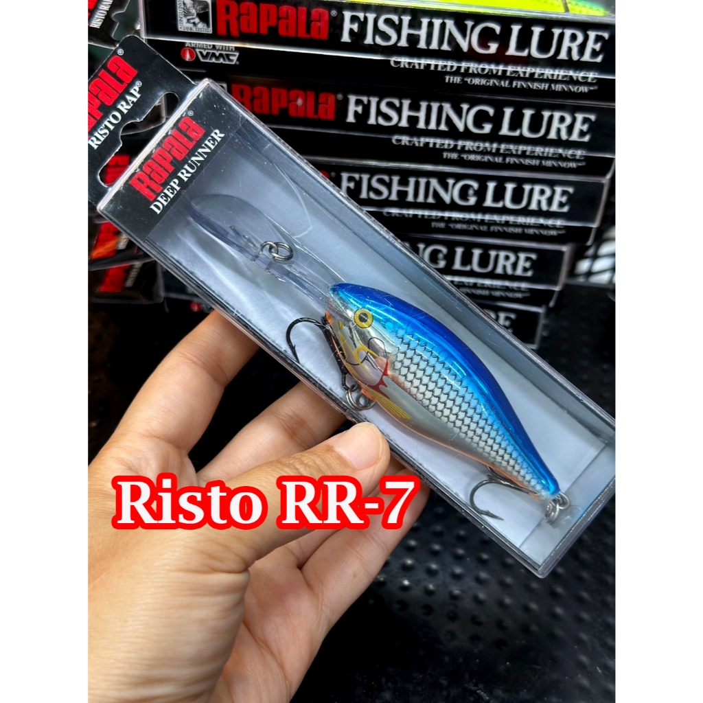 Hard to Find Rapala Risto Rap,RR-7 SD,Shad