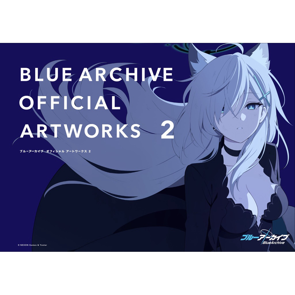 Blue Archive Official ArtWorks เล่ม 1–3 | ฉบับภาษาญี่ปุ่น 𓍯
