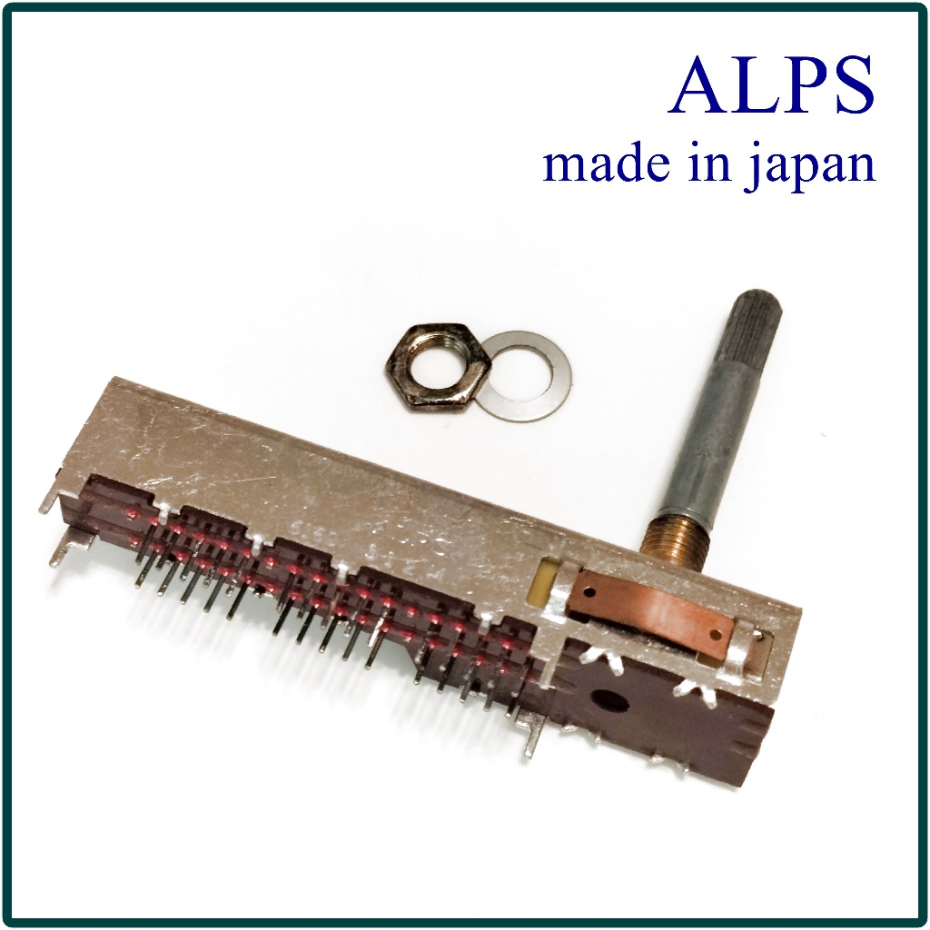 ลูกบิดสวิทช์ 1 ออก 4ทาง 6 ช่อง (NOS ALPS japan ) ALPS Rotary Switch ...