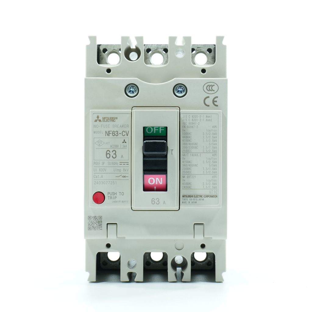 NF63-CV MITSUBISHI NF63-CV MCCB NF63-CV เบรคเกอร์ NF63-CV 3P 63A เบรคเก ...