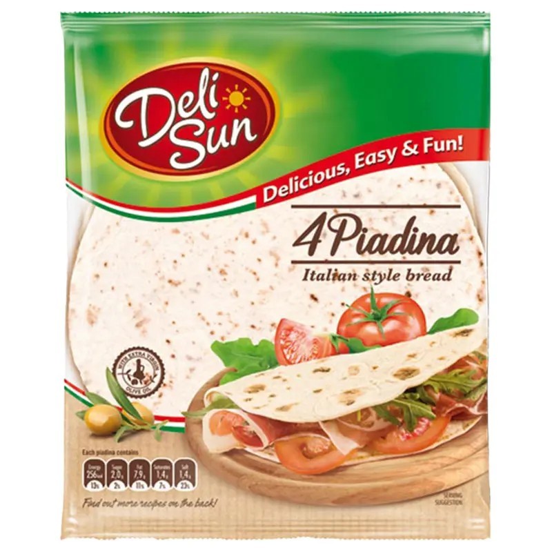 Delisun เดลิซัน แผ่นแป้งเพียดิน่า 9 นิ้ว 320 ก. | Shopee Thailand