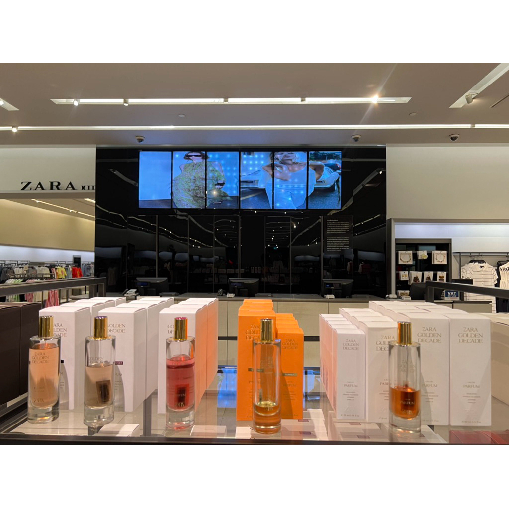 ZARA Perfume Collection Zara golden decade | Zara Redtemtation สัมผัส ...