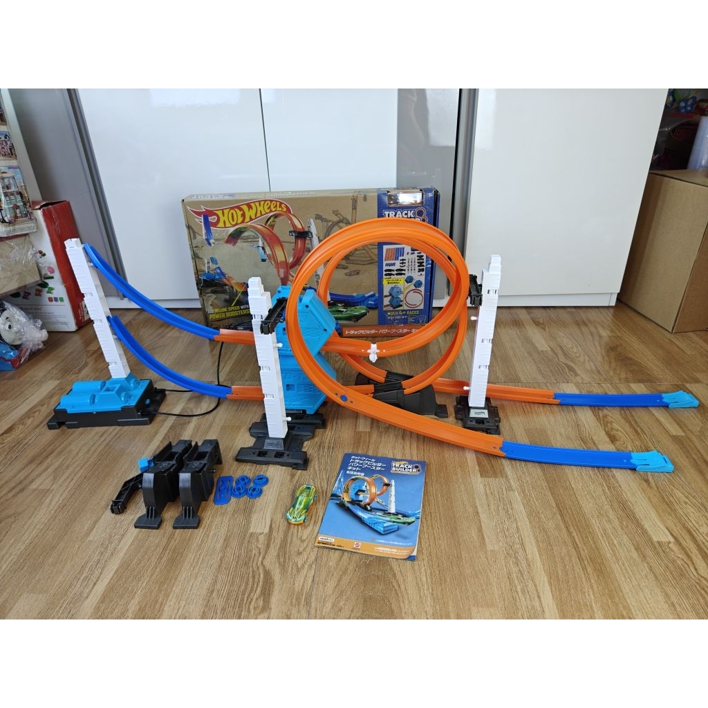Hot Wheels Track Builder Booster Kit รางฮอทวีล มือสอง | Shopee Thailand