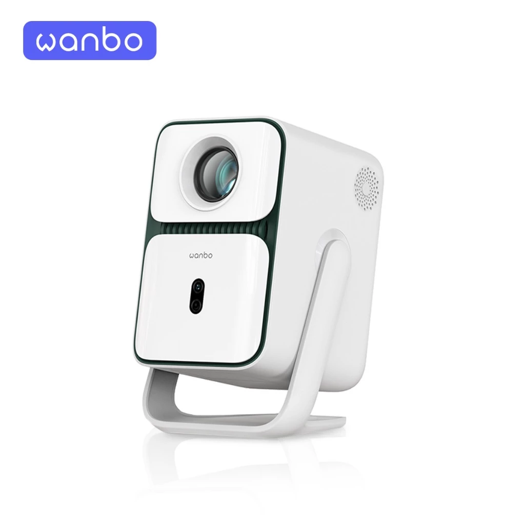 Wanbo T2 Ultra โปรเจคเตอร์ 500 ANSI ความละเอียด Full HD 1080P ระบบ Android 11.0 ป้องกันการสั่นอัตโนมัติ
