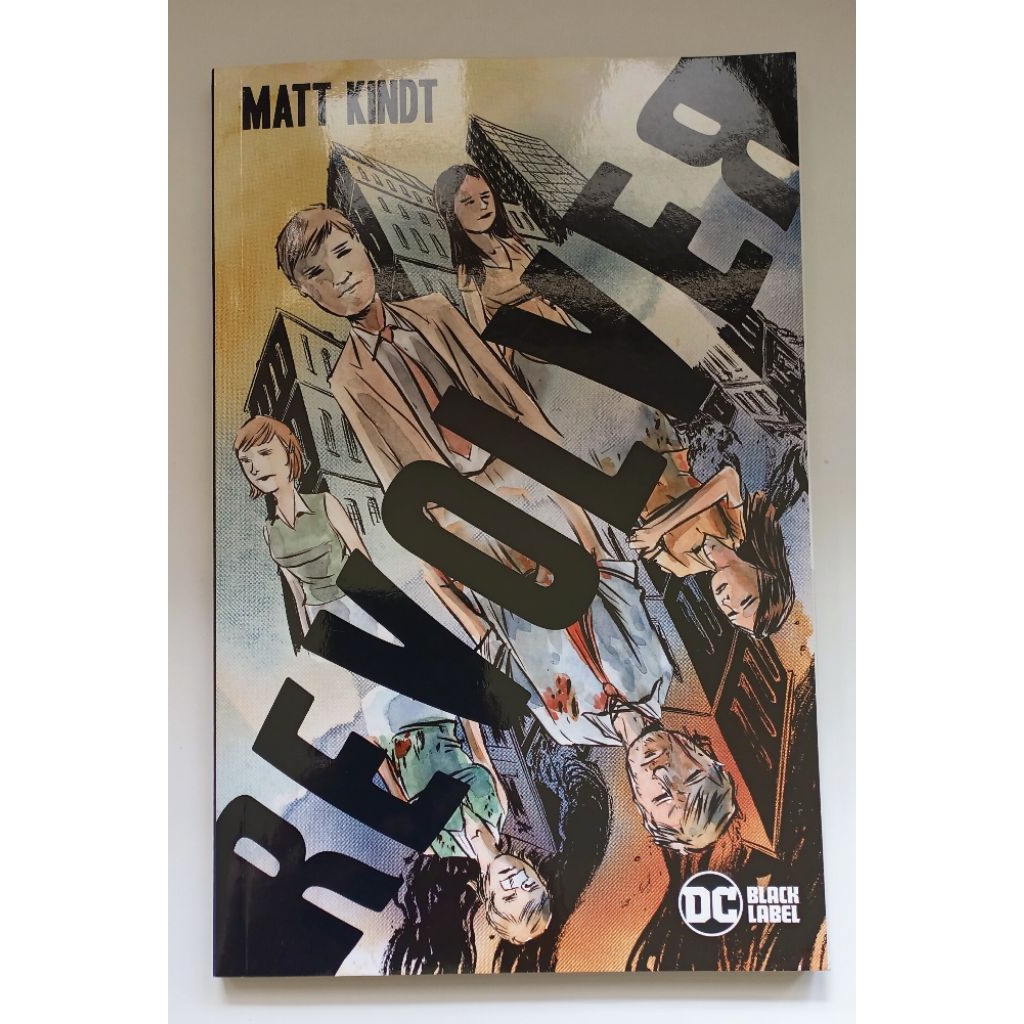 หนังสือ การ์ตูน revolver dc comics ของ matt kindt หนังสือโดยรวมสภาพok ...