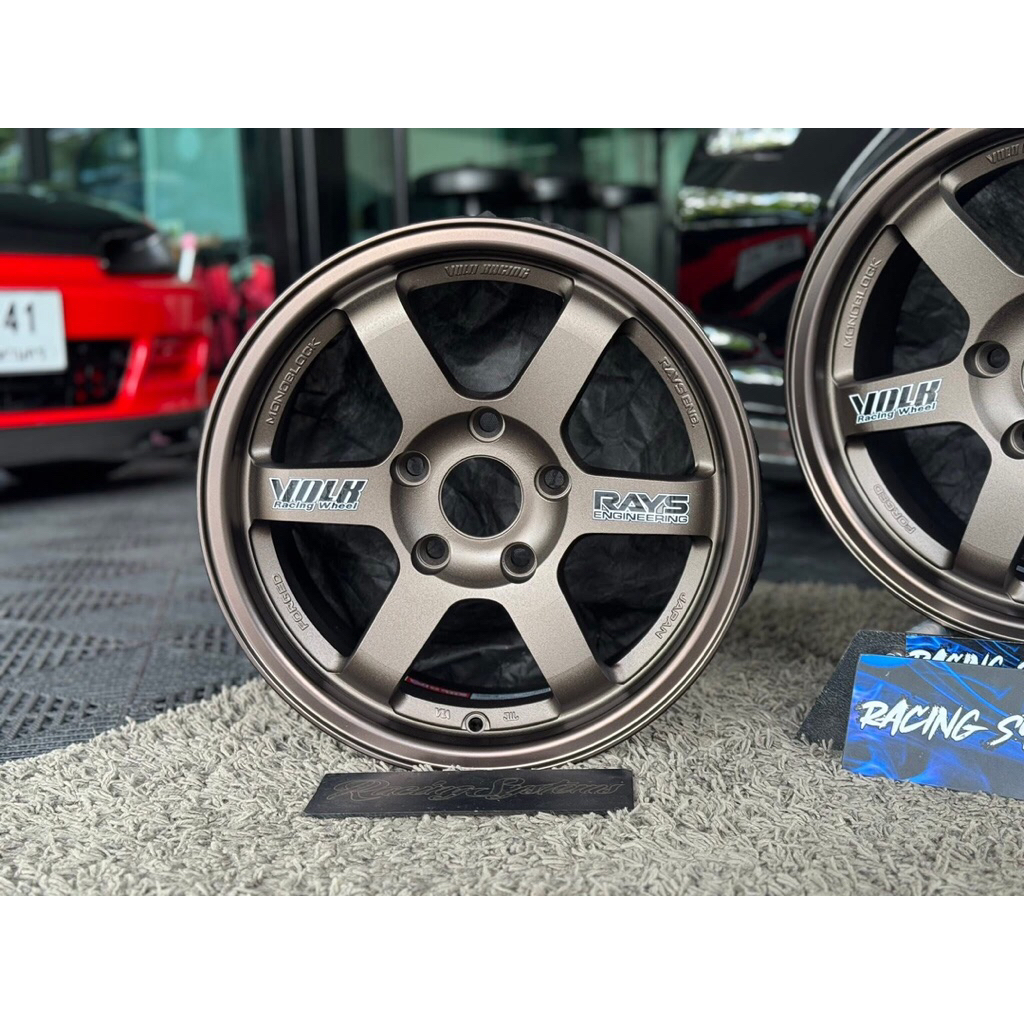 ล้อ TE37 ขอบ15” 5รู100-114 (สีเทียบแท้ RCS code) จาก RacingSystems ...
