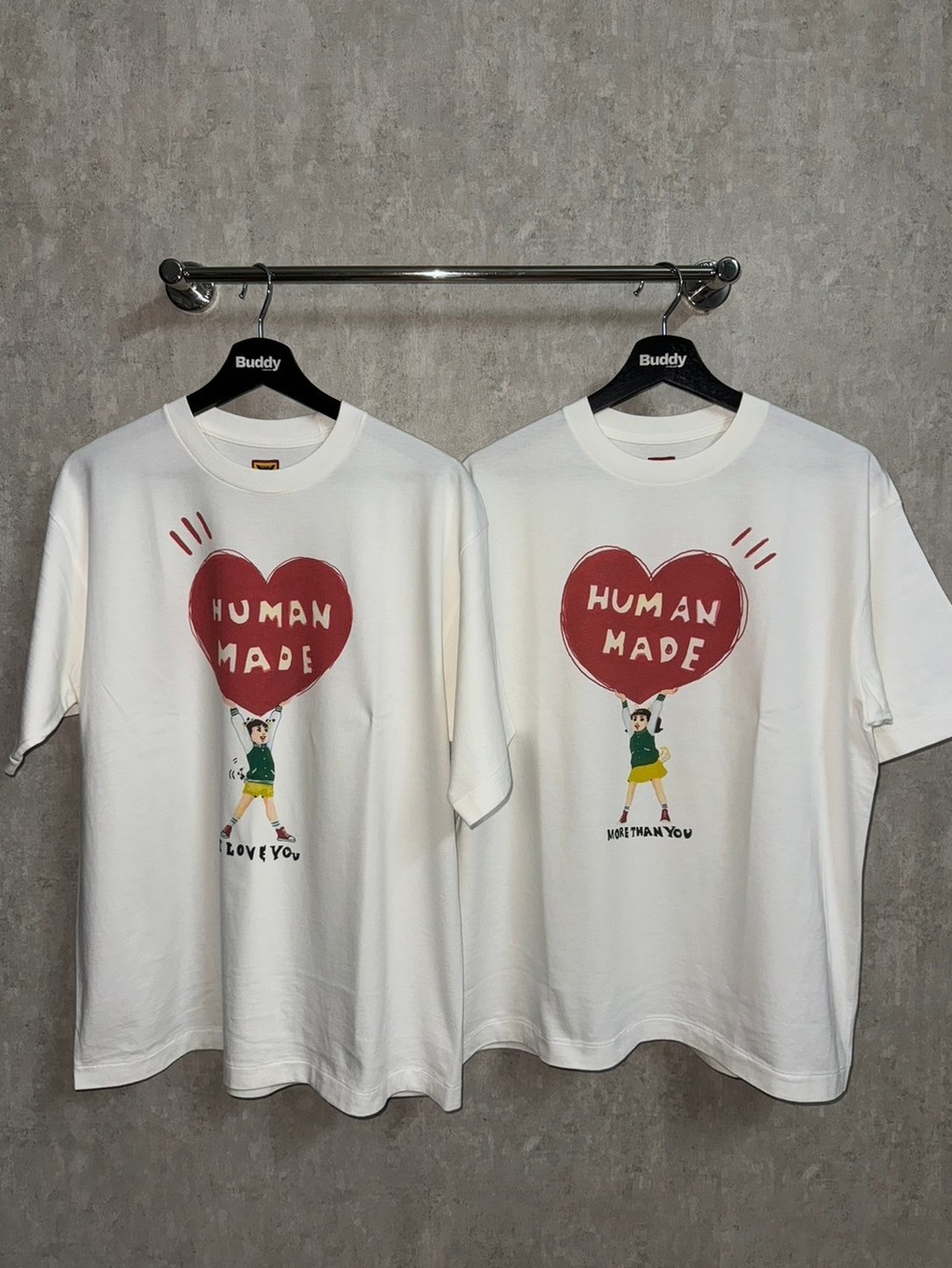HUMAN MADE x Keiko Sootome T-Shirt – SIDE B “More Than You” (White