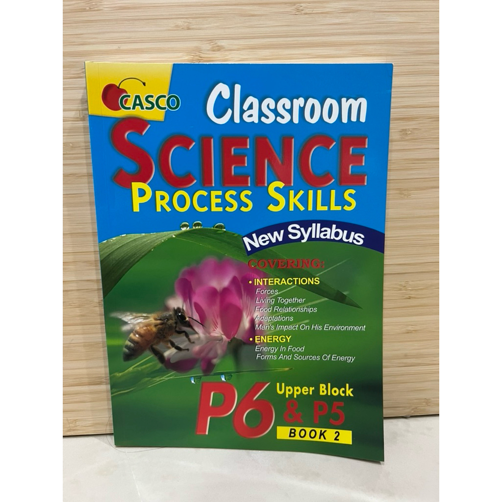 Classroom Science Process Skills New Syllabus Upper Block P6 & P5 Book ...
