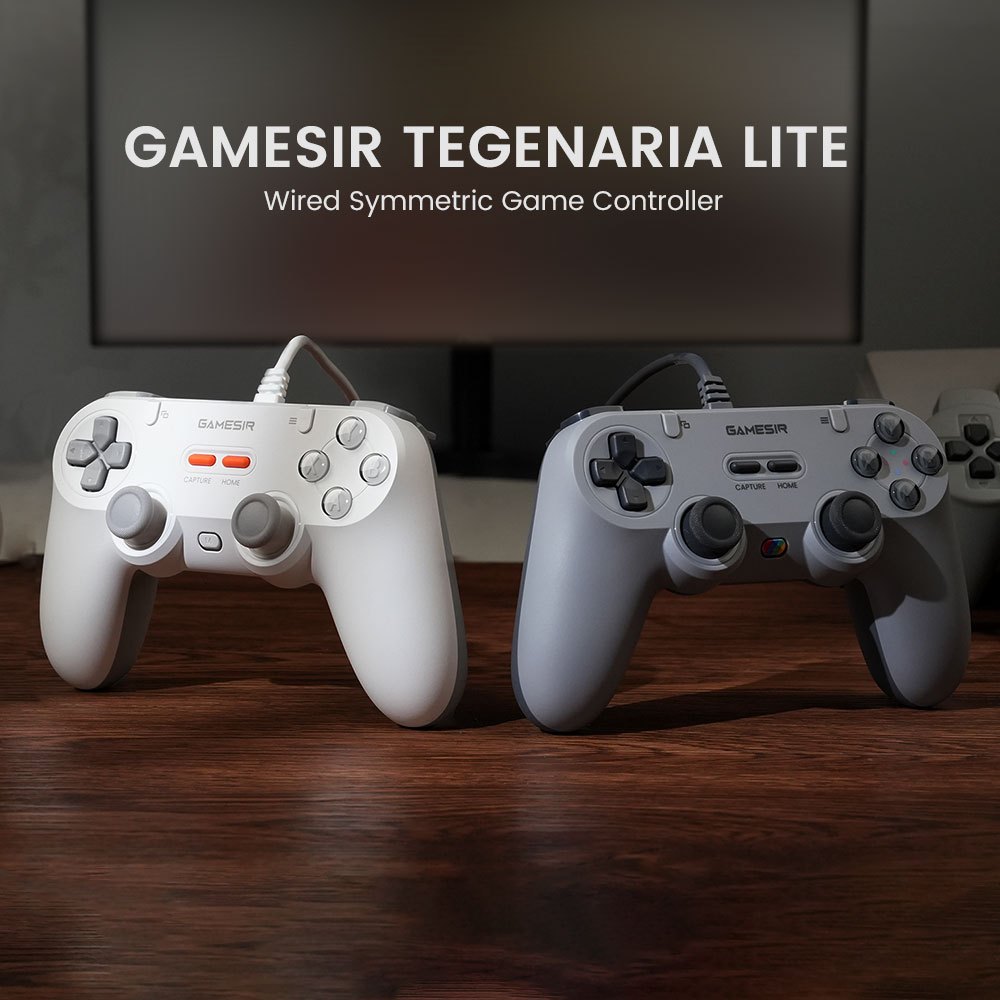 GameSir Tegenaria Lite Wired Symmetric Game Controller จอยเกมมีสาย PC / Switch / iOS / Android