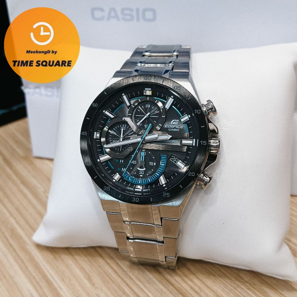 CASIO EDIFICE EQS-920DB หน้าปัด47มม. นาฬิกาชาย สายสแตนเลสสตีล ระบบ ...