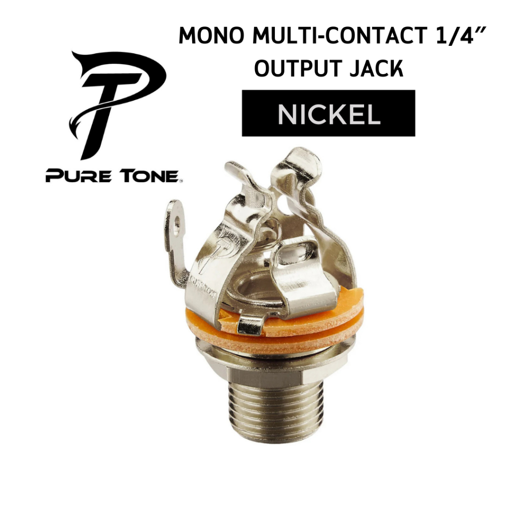 Pure Tone Mono I/O Jack รูแจ็คกีต้าร์ | Shopee Thailand