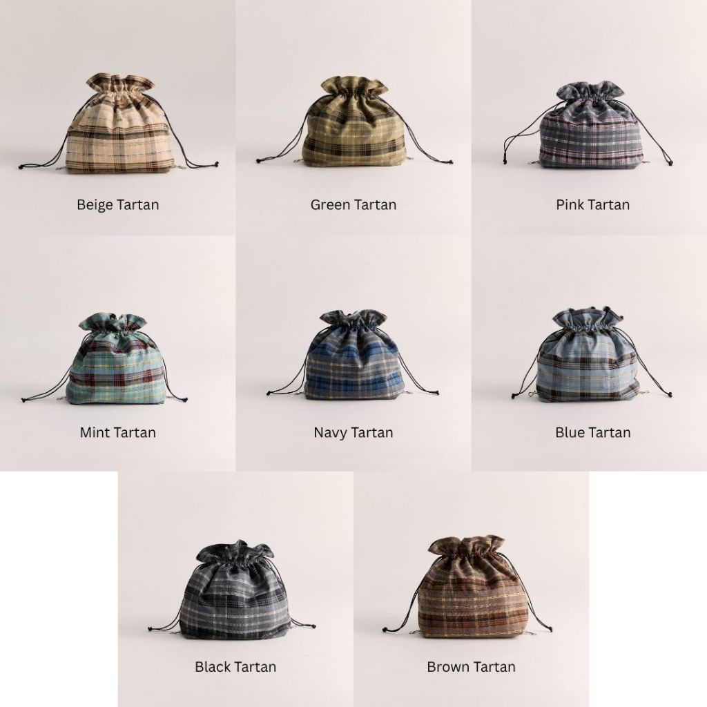 Merge Official - MERGE Drawstring Bag With Keychain - Tartan Edition ...