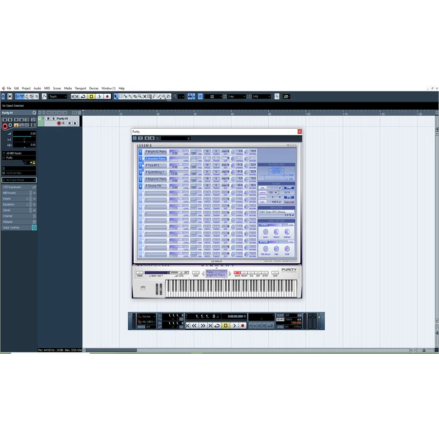 LUXONIX.Purity.VSTi.v1.2.5.(WIN) ใช้ได้ทั้ง 2 แบบ Standalone, หรือ VSTi ...