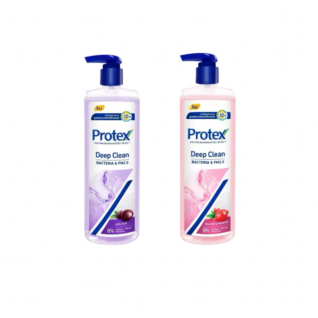 เจลอาบน้ำ โพรเทคส์ ดีพคลีน 380 มล. Protex Deep Clean Blooming 380ml ...