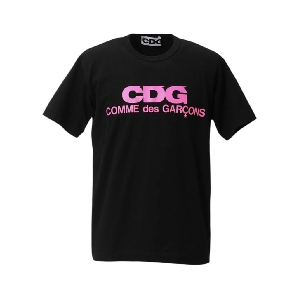 NEW !!!CDG PINK LOGO TEE | Shopee Thailand