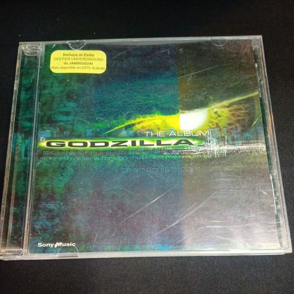 Cd ซีดีเพลง GODZILLA the album original soundtrack | Shopee Thailand