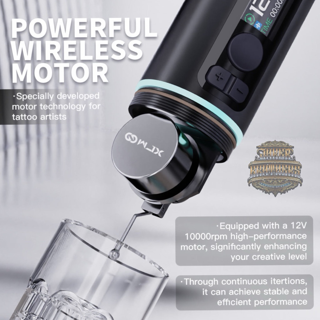 WJX W4 Wireless Tattoo Machine Rotary Pen | Shopee Thailand