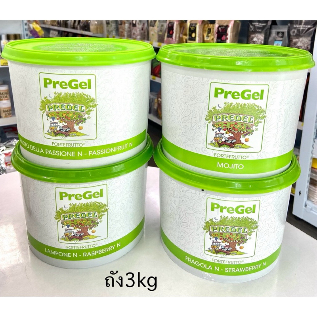 Pregel Paste Fortefrutto for Icecream and macaroonเพสท์รสผลไม้ 3kg ...
