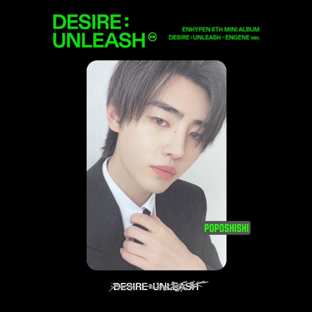 update 26/7 🖤 ENHYPEN DESIRE : UNLEASH (Weverse Albums ver