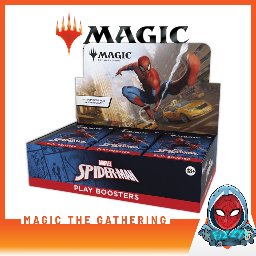 [FIZZY] Magic the Gathering (MTG): Marvel's Spider Man - Play Booster ...