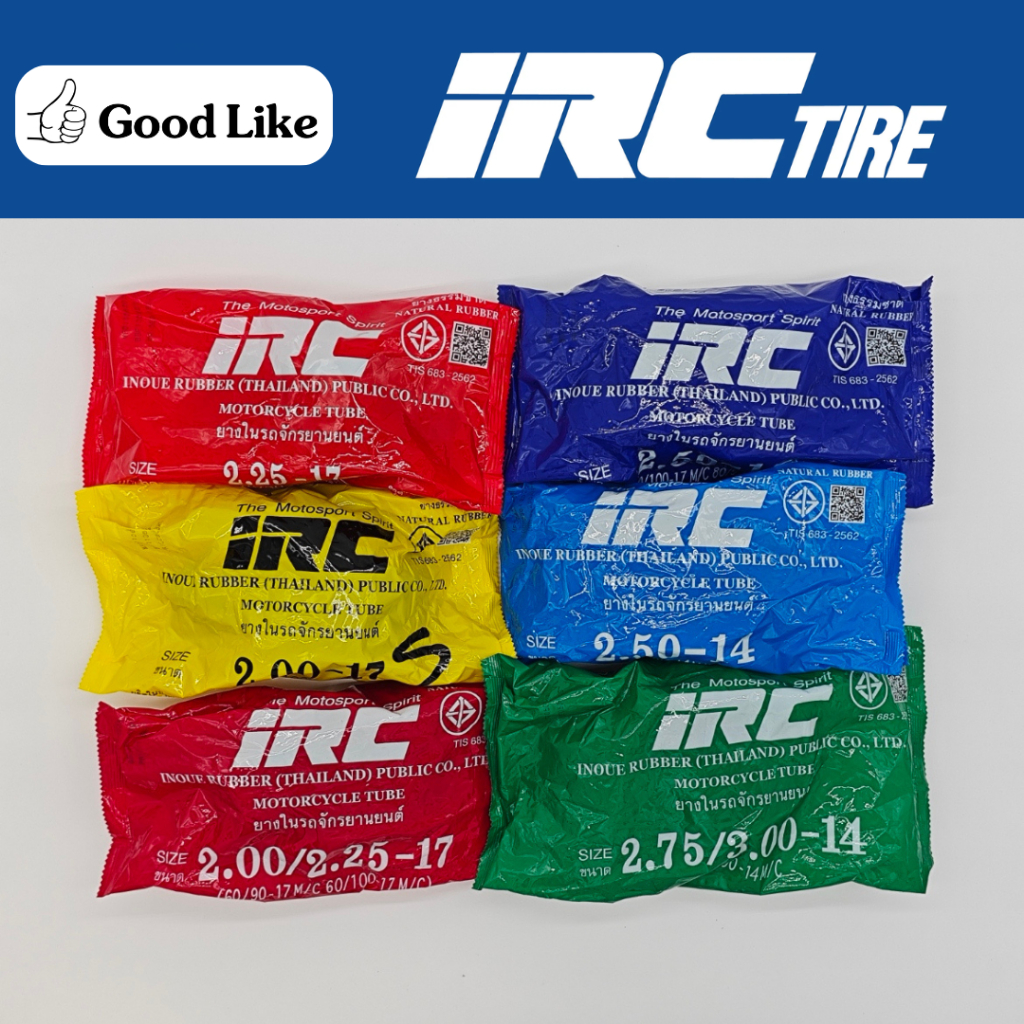 ยางในเดิม IRC รวมเบอร์ 200-17 225-17 250-17 250-14 275-14 300-14 ยางใน ...