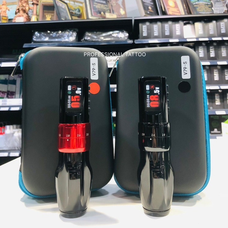 เครื่องสักปากกาไร้สาย V79 Wireless Pen Tattoo Machine | Shopee Thailand