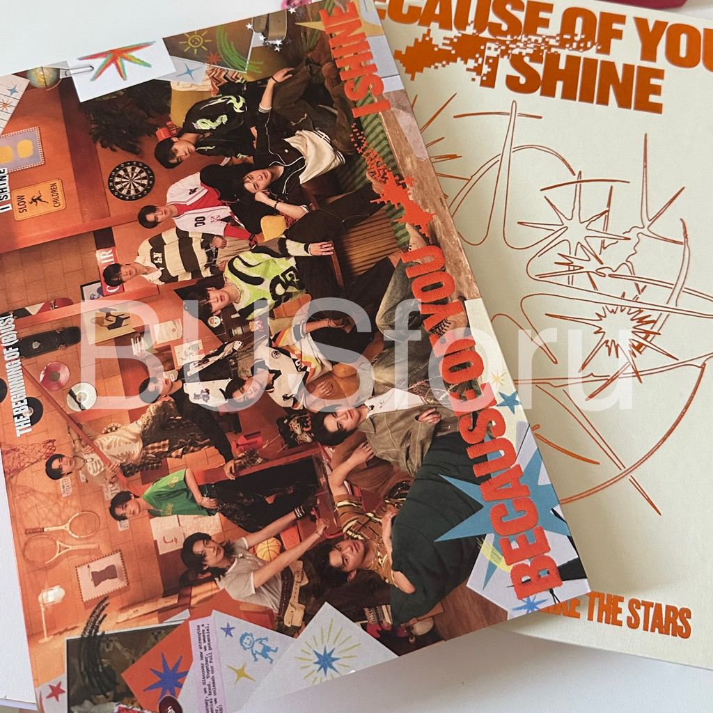 พร้อมส่ง) แบ่งขายอัลบั้มบัส BUS BECAUSE OF YOU, I SHINE FULL SET