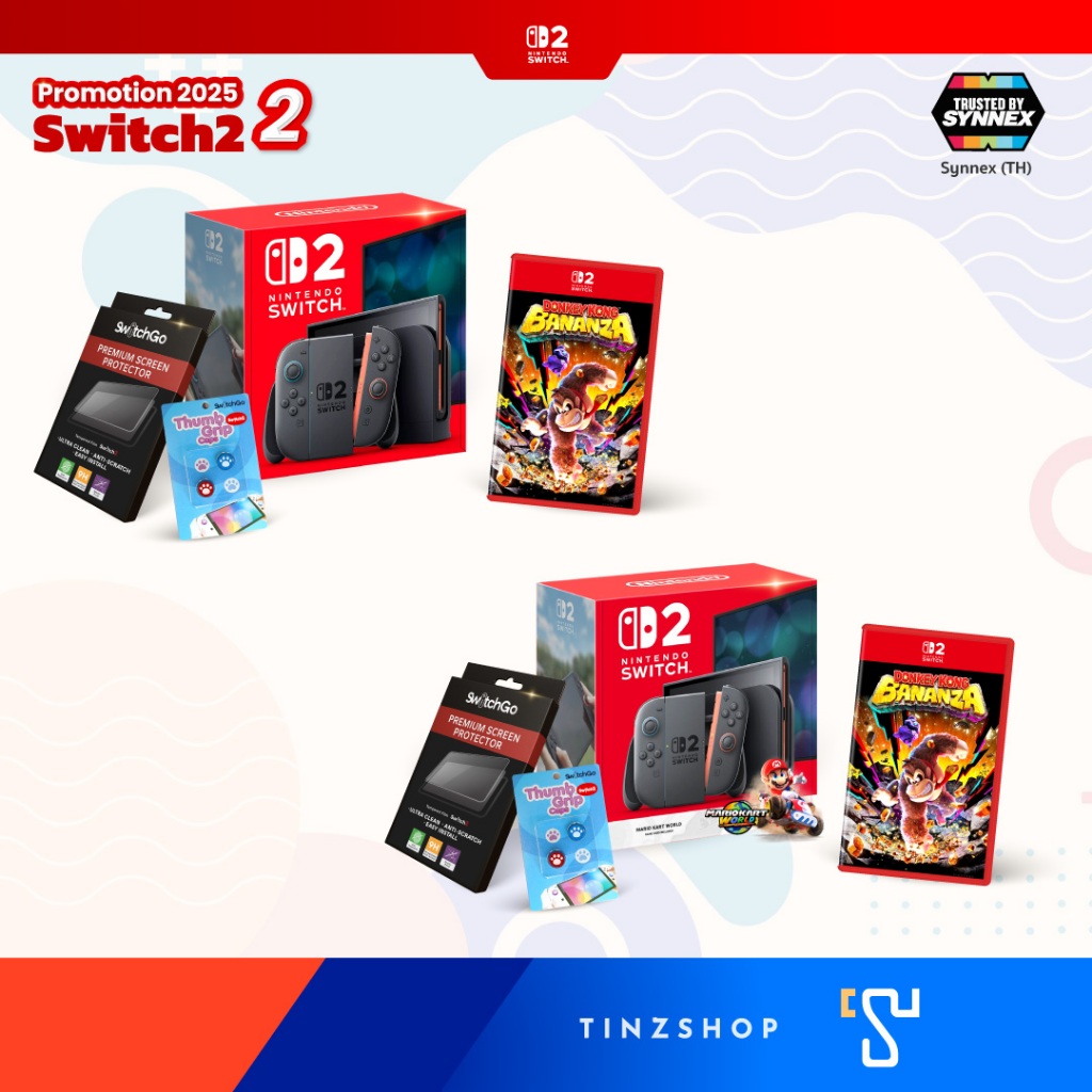 [ส่งด่วน] [Promotion Set#2] Nintendo Switch 2 (Synnex) : เครื่อง + กัน ...