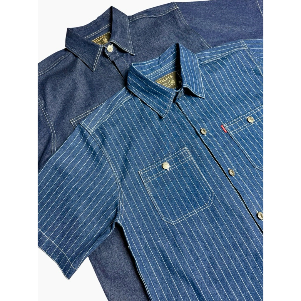 Ryll Denim ทรง Boxy สั้นๆ มี2เนื้อผ้า ผ้าDenim และ ผ้าWabash | Shopee ...