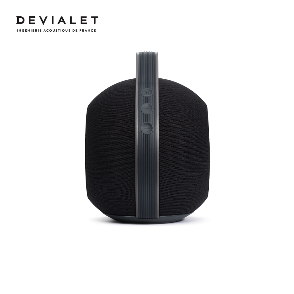 Devialet Mania - Deep Black ลำโพงแบบพกพา ให้เสียงสเตอริโอ 360 องศา