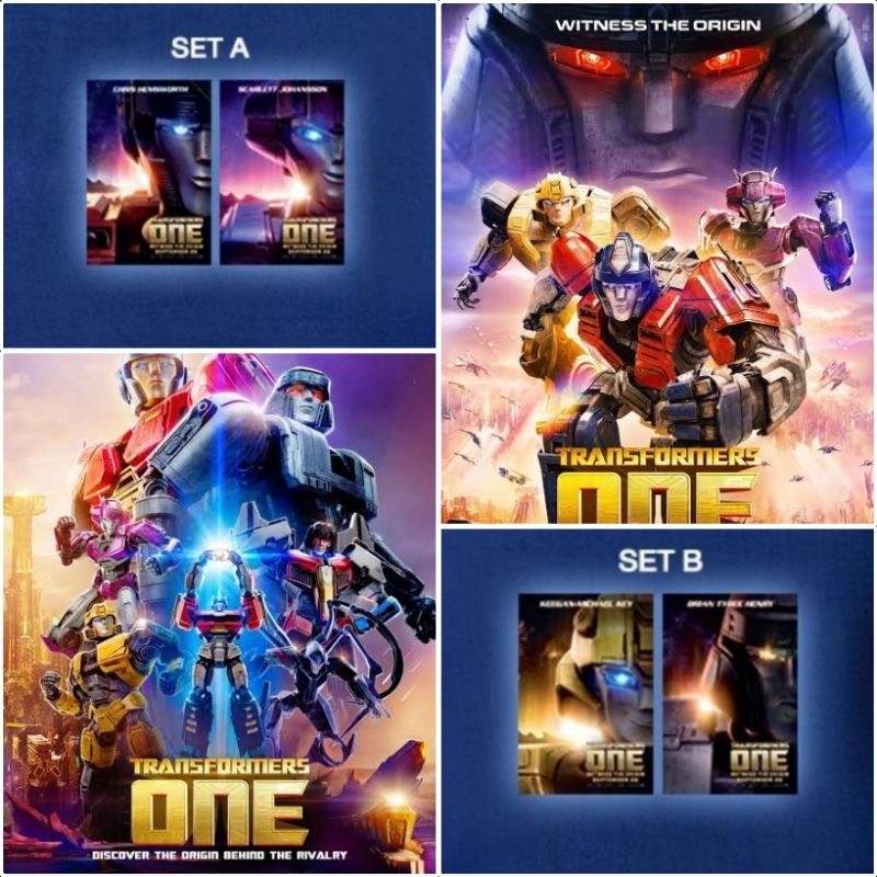 Poster & Postcard Transformers One | Shopee Thailand