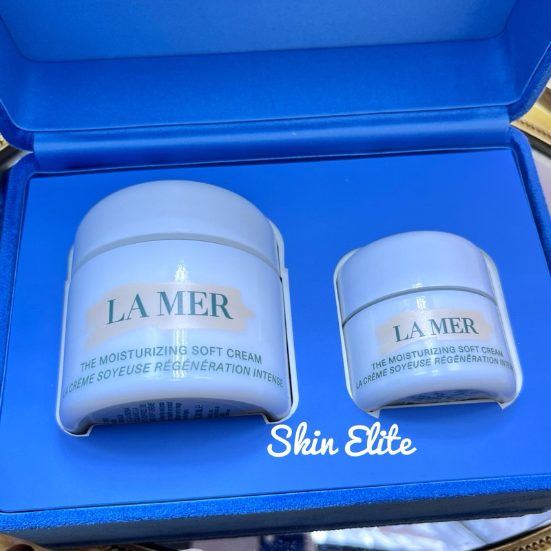 New in LA MER The Moisturizing Soft Cream Duet 60+15ml กระปุกเดี่ยว