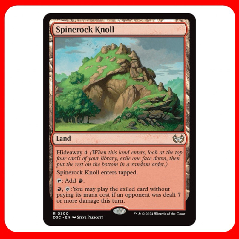Magic The Gathering – Spinerock Knull (Poggio Spina Rocciosa) – Carta Rara Da Lorwyn (LRW) Per MTG
