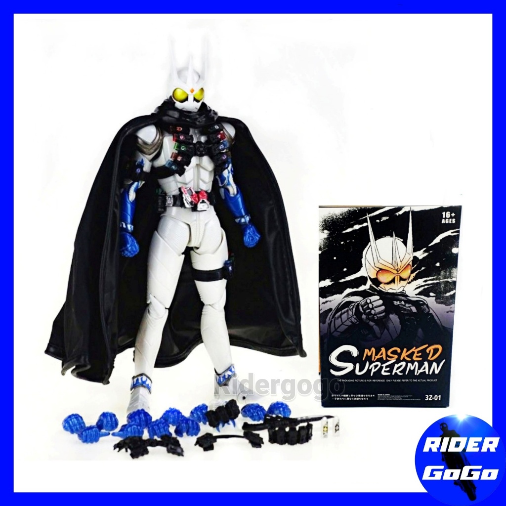 MASKED SUPERMAN フィギュア 3Z-NK9 MAFEX SUPERMAN（The Dark