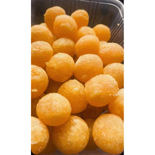 ทองหยอดแห้ง หรือ ทองหยอดกรอบ 250 กรัม    ขนมหวาน เมืองเพชรบุรี photo