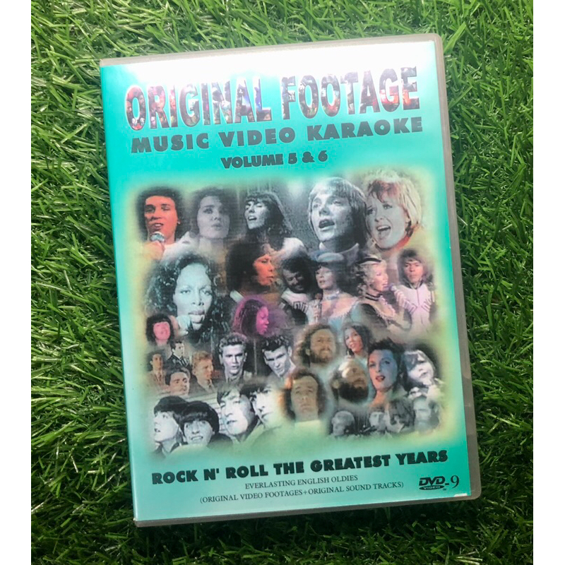 ORIGINAL FOOTAGE Karaoke DVD Volume 5 & 6 entitled: Rock N' Roll The ...