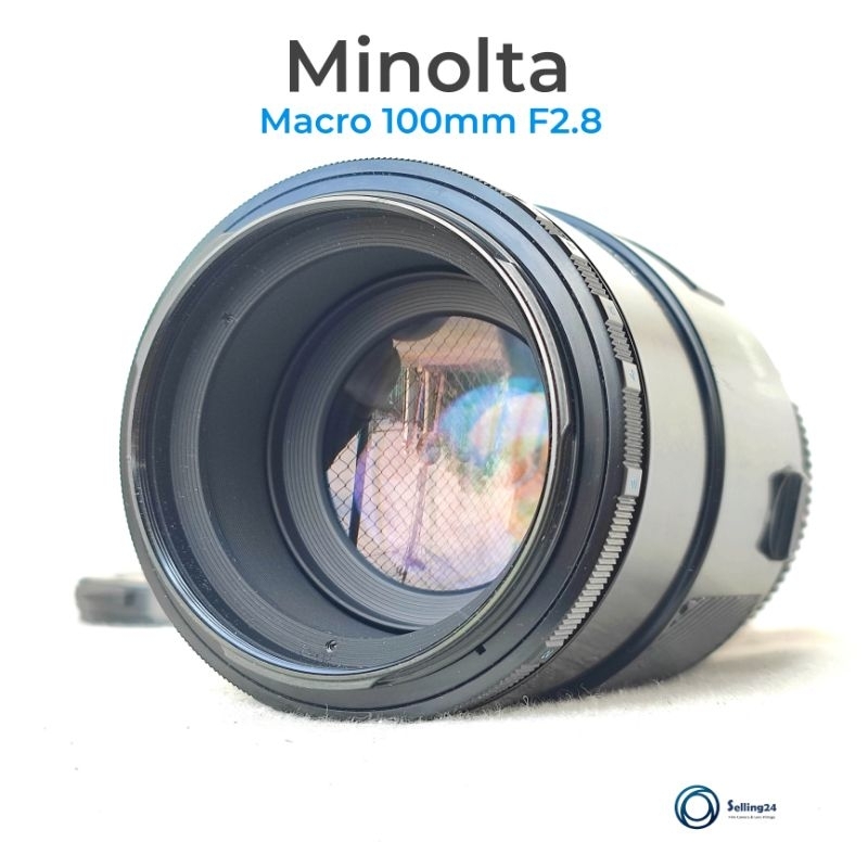 Parasol Redondo De Plástico Negro Para Objetivos Minolta – Compatible Con AF 100mm F2.8 Y AF 75-300mm – Protege De Reflejos Y Golpes