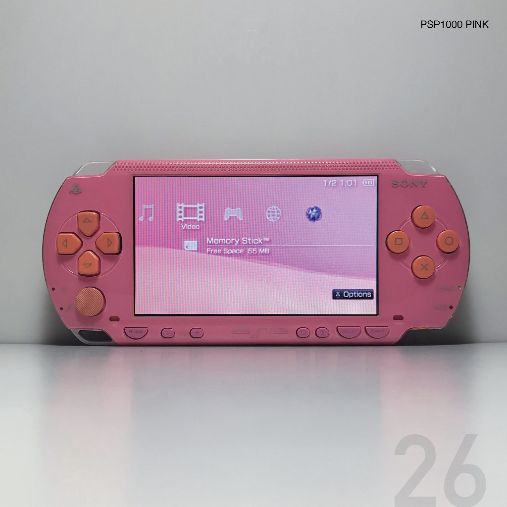 เครื่องเกม PSP (PlayStation Portable) รุ่น 1000 (PINK26) | Shopee Thailand