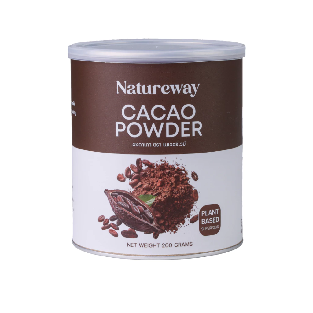 เนเจอร์เวย์ ผงคาเคา ขนาด 50g, 200g Natureway Cacao Powder