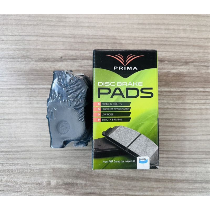 Bendix Prima ผ้าดิสเบรคหลัง PDB1265 HONDA ซีวิค VTEC (ES)ไดเมนชั่น ...