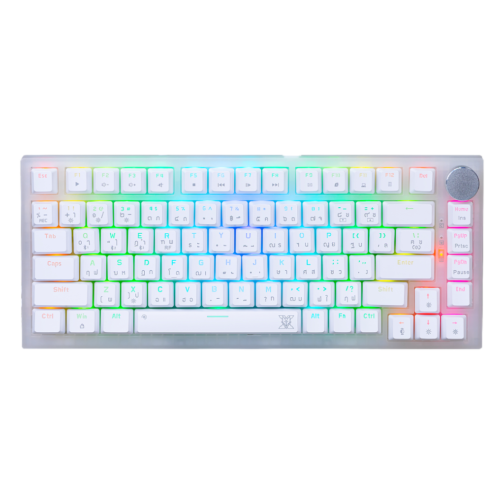 Nubwo Keyboard Wireless (คีย์บอร์ด ไร้สาย) รุ่น Hadrian X34 [ออกใบกำกับ ...