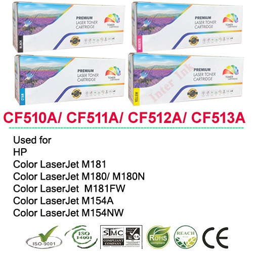 หมึกเลเซอร์ Color LaserJet Pro MFP M181fw / M154A / M154NW (204A) สีดำ ...