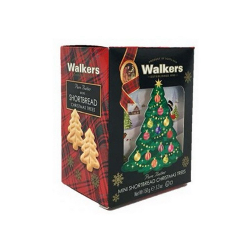 Walker 3D Mini tree/ scottish dog 150 g. วอล์คเกอร์ส ทรีดีคริสมาส/ สก๊อ ...